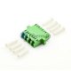 LC/APC-zu-LC/APC-Singlemode-4-Kern-Kunststofffaseradapter