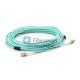 LC-LC Duplex OM3 Multimode Armored Fiber Patch Cable