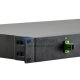 1x2 Fiber PLC Splitter with 1U 19 Rack Mount Metal Box