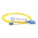LC-SC Duplex 9/125 Singlemode-Glasfaser-Patchkabel
