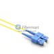 SC/UPC-MTRJ/UPC Plenum(OFNP) Duplex 9/125 Single-mode Fiber Patch Cable