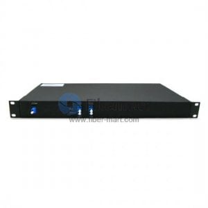 2 canales, tipo A, montaje en rack de 1RU, BIDI simple, multiplexor y demultiplexor DWDM