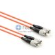 FC-ST Plenum(OFNP) Duplex Multi-mode Fiber Patch Cable