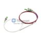 1x2 Polarization Maintaining PM980 FBT Coupler Splitter 1064nm Slow Axis 1m 50/50 FC/APC wide key
