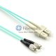SC-FC Plenum(OFNP) Duplex OM4 Multimode Fiber Patch Cable