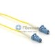 LC/UPC-LC/UPC Plenum(OFNP) Simplex 9/125 Single-mode Fiber Patch Cable
