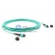 24 파이버 OM3 멀티모드 24 스트랜드 MTP 트렁크 케이블 3.0mm LSZH/라이저