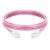 Cat6 Nonbooted Unshielded (UTP) Ethernet Network Patch Cable, Pink PVC, 10m (32.81ft)
