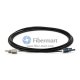 HFBR para HFBR Cabo de remendo de fibra óptica plástico de travamento simples do POF