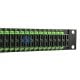 1x64 Fiber PLC Splitter with 1U 19 Rack Mount Metal Fiber Splitter Box