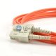 LC-SC Duplex OM1 Multimode Fiber Patch Cable