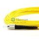 FC/APC zu FC/UPC Plenum (OFNP) Simplex 9/125 Singlemode-Glasfaser-Patchkabel
