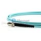 ST-LC Simplex OM3 Multimode Armored Fiber Patch Cable