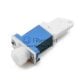 LSH/UPC a FC/UPC Hybrid Simplex Half Plastic Half Metal Fiber Adapter