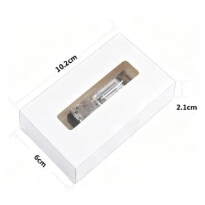 Einzelverpackungsbox mit Kunststoff-Clamshell für QSFP+ QSFP28 XFP SFP-Transceiver