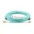 LC-LC Duplex OM4 Multimode Armored Fiber Patch Cable