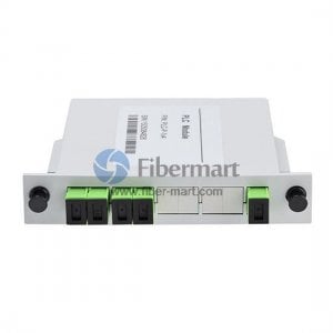 1x4 Fiber PLC Splitter in Mini plug-in Type [PLC-P-1x4]