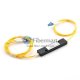 1x2 FBT-Splitter Singlemode-Dreifenster-Glasfaser-Splitter mit ABS-Box