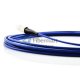 Cable de conexión blindado monomodo 9/125 de FC/UPC a SC/UPC simplex