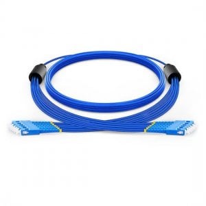 30m SC UPC to SC UPC 6 Fibers Singlemode 9/125 Armored Breakout Cable 3.0mm Legs 30m SC UPC to SC UPC 6 Fibers Singlemode 9/125 Armored Breakout Cable 3.0mm Legs