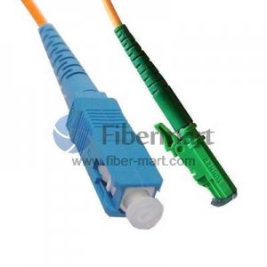 SC-LSH Plenum(OFNP) Simplex OM3 Multi-mode Fiber Patch Cable
