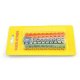 10 teile/los Farbe Label Numicic Kabel Draht Marker Identifikation für Cat5e Druck Typ