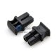 B Type SFP XFP SFP + Capuchons anti-poussière, être adapté pour Duplex SFP XFP SFP + Module optique, 100 pcs / pack