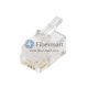 RJ22 (Handset) 4P4C Fibers/Conductor Modular Telephone Plug