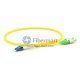 FC/APC a LC/UPC Plenum(OFNP) Dúplex 9/125 Cable de conexión de fibra monomodo