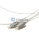 1x2 FBT multimodo duplo Janela Fiber Splitter com ABS Box