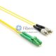 LC/APC to FC/UPC Plenum(OFNP) Duplex 9/125 Câble de raccordement de Fibre monomode