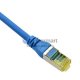 Cable de conexión moldeado de par trenzado blindado sin enganches Cat6A de 3 m