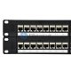 Экранированная патч-панель Cat6 на 48 портов 2U