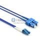 SC/UPC to LC/UPC Duplex Singlemode 9/125 Armored Patch Cable