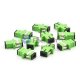 Adaptador de fibra símplex monomodo SC/APC a SC/APC