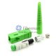 SC APC Singlemode 9/125 Simplex 2.0mm Boot Größe LWL-Stecker
