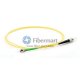 Cabo de conexão de fibra simplex ST/UPC para ST/APC monomodo 9/125