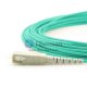 LC-SC Plenum(OFNP) Simplex OM4 Multimode Fiber Patch Cable