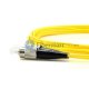 SC/APC to FC/UPC Plenum(OFNP) Duplex 9/125 Single-mode Fiber Patch Cable
