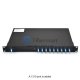 8 canaux, montage en rack 1RU, duplex, multiplexeur et démultiplexeur CWDM