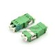 LC/APC to LC/APC Singlemode Duplex SC Type Plastic Fiber Adapter