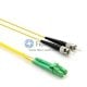 LC/APC auf ST/APC Singlemode 9/125 Duplex-Glasfaser-Patchkabel