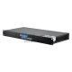 8-Kanal-Video & 4-Kanal bidirektionale Daten & Ethernet zu Glasfaser SM 20 km optischer Video-Multiplexer