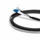 LC au câble de correction extérieur de fibre du duplex OM2 multimode 7.0mm LSZH FTTA de LC