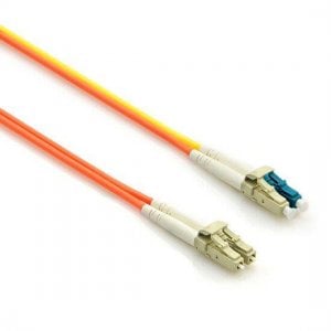1m LC to LC OM2 Mode Conditioning Fiber Optic Patch Cable
