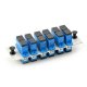 6 Ports SC Panduit Opticom Compatible Fiber Adapter Panels (FAPs)