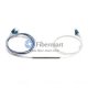 1x2 FBT Splitter monomodo Três Janela 900um fibra Splitter