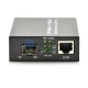 10/100/1000M Convertisseur de média fibre optique Ethernet 1SFP + 1RJ45