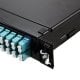96ポート搭載LC FAP 1RUラックマウントファイバパッチパネルPanduit FMT1互換
