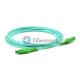 LSH-LSH Plenum(OFNP) Duplex OM4 Multimode Fiber Patch Cable